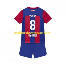 Maillot/Tenue FC Barcelone Pedri 8 Enfant Domicile 2023/2024